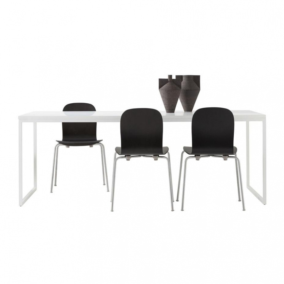 Cappellini - Fronzoni '64 Tisch - weiß/matt/LxBxH 200x100x73cm von Cappellini