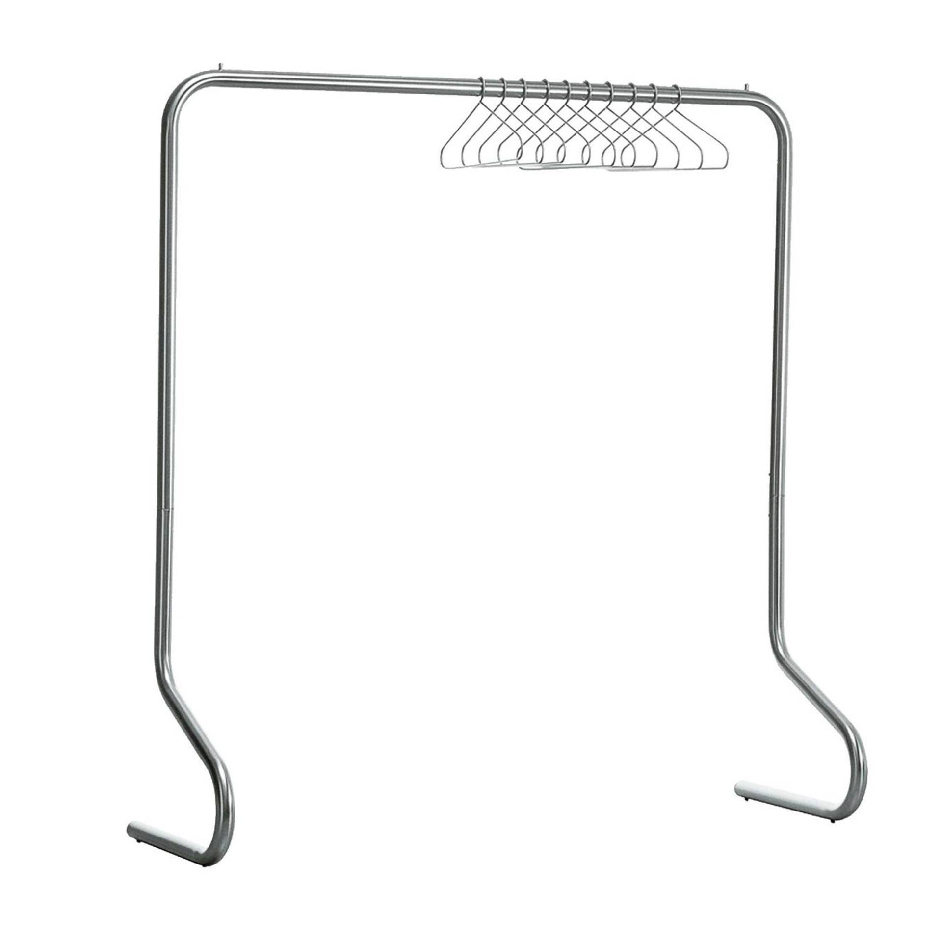 Cappellini - Hangman Marc Newson Garderobe - edelstahl/LxBxH 150x53x160cm von Cappellini