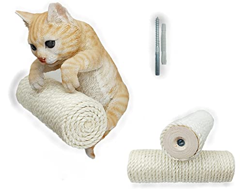 Capri Corner Sisal Stufe, Wand Treppe für Katzen - 20 cm x 7 cm [Menge wählbar] Katzenwand (2 Stück) von Capri Corner