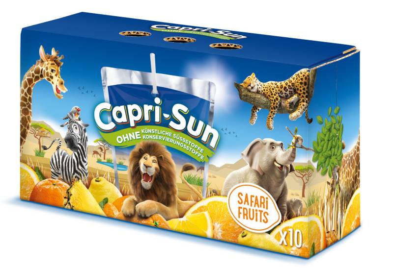 Capri Sun Safari Fruits 10 x 0,2 l von Capri Sun