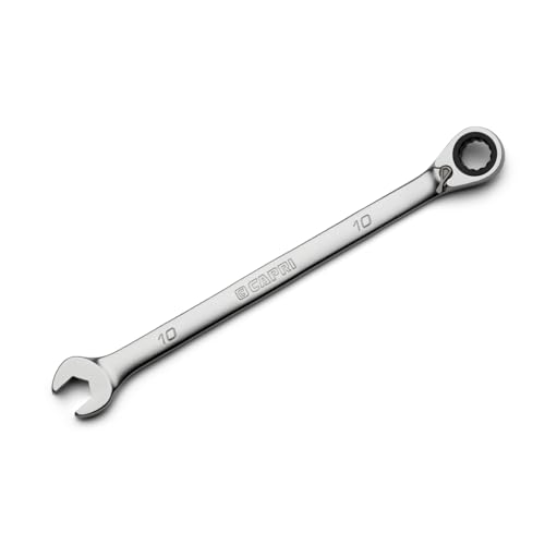 Capri Tools 10 mm 120 Zähne Ultra-Smooth Umschaltknarre Ringmaulschlüssel XL Lange Serie Metrisch 12-kant Capri Tools 10 mm 120 Zähne Ultra-Smooth Umschaltknarre Ringmaulschlüssel XL Lange Serie Metrisch 12-kant von Capri Tools