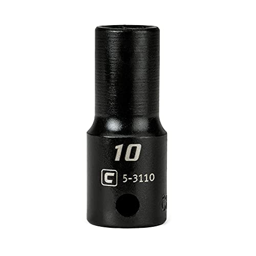 Capri Tools 3/8 Zoll Antrieb 10 mm Halbtiefe Schlag-Stecknuss von Capri Tools