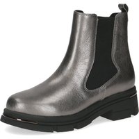Caprice Chelseaboots, Blockabsatz, Plateau, Stiefelette in auffälliger Metallic-Optik von Caprice