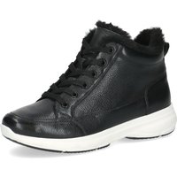Caprice Winterboots, Keilabsatz, Schnürboots, Outdoorschuh mit Fellimitat am Kragen von Caprice