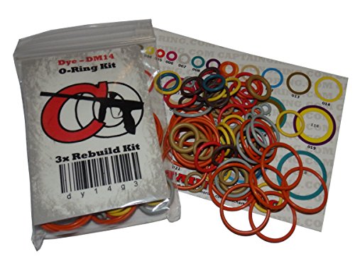 Captain O-Ring LLC Dye DM8/DM9/DM10/dm11color Kodiert 3 x O Rebuild Kit Captain O-Ring LLC Dye DM8/DM9/DM10/dm11color Kodiert 3 x O Rebuild Kit von Captain O-Ring