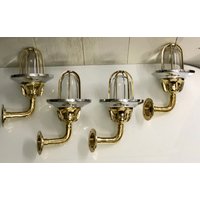 Innen Home Neu Messing Wand Durchgang Schiff Dekor Bulkhead Light Aluminium Schirm - Lot Von 5, Neujahr 2023 Rabatt von CaptainCorys