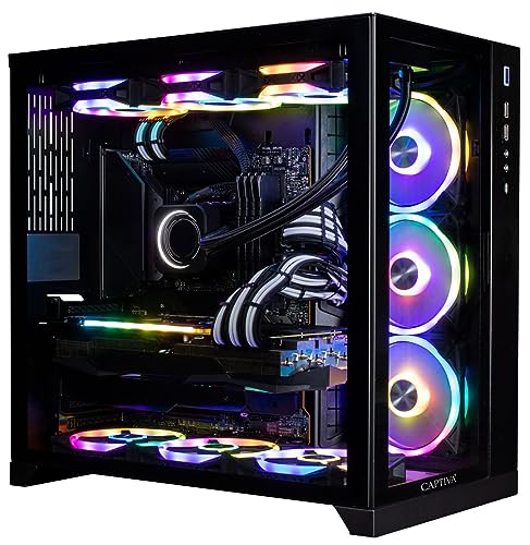 Captiva® I75-193 High End Gaming | Intel Core i9 13900KF | Nvidia GeForce® RTX™ 4070 Ti 12GB 12 | 64GB RAM DDR5 | SSD 2TB M.2 | Intel® Z690 | ohne Windows | Business PC Rechner von Captiva