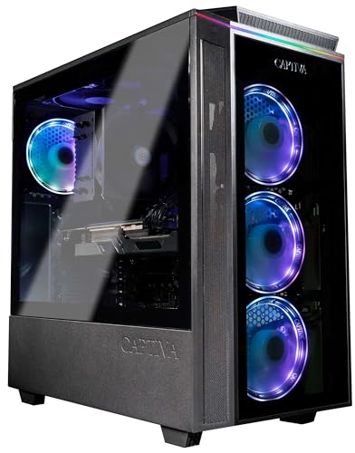 Captiva Highend Gaming PC R88-741 AMD Ryzen 7 7800X3D, 64GB DDR5 RAM, 2TB M.2 SSD, AMD Radeon RX 9070 XT (16GB GDDR6), Windows 11 Home von Captiva