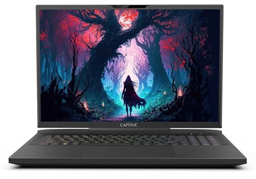 Captiva Notebook Highend Gaming I81-500 I Intel i9 14900HX I 16GB DDR5 RAM I RTX 4080 12GB I 1TB M.2 SSD I ohne Windows | Laptop - matt Captiva Notebook Highend Gaming I81-500 I Intel i9 14900HX I 16GB DDR5 RAM I RTX 4080 12GB I 1TB M.2 SSD I ohne Windows | Laptop - matt von Captiva