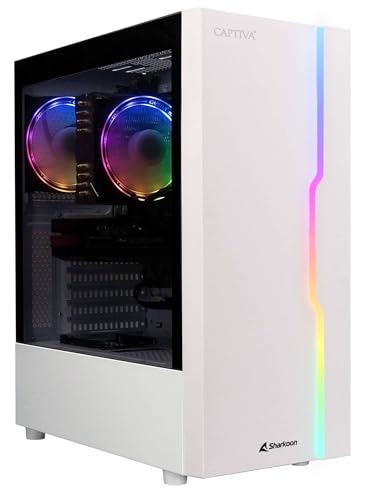 Captiva PC Advanced Gaming I78-345 I Intel Core i5 12400F I Mainboard H610M I 32GB DDR4 RAM I RTX 3060 12GB I 1TB M.2 SSD I ohne Betriebssystem I WLAN I Tower PC von Captiva