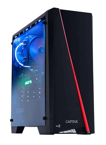 Captiva PC Advanced Gaming R69-532 I AMD R5 5500 I Mainboard A520M I 16GB DDR4 RAM I RTX 3060 12GB I 1TB M.2 SSD I Windows 11 Home Captiva PC Advanced Gaming R69-532 I AMD R5 5500 I Mainboard A520M I 16GB DDR4 RAM I RTX 3060 12GB I 1TB M.2 SSD I Windows 11 Home von Captiva