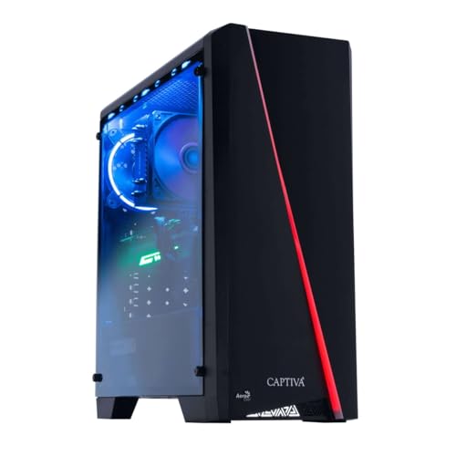 Captiva PC Highend Gaming R73-876 I AMD R5 5500 I Mainboard A520M I 32GB DDR4 RAM I RTX 4070 12GB I 1TB M.2 SSD I Windows 11 Home von Captiva