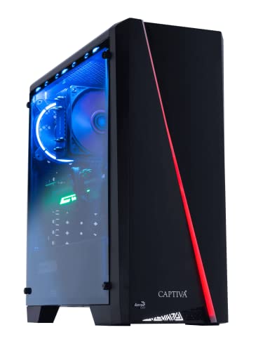 Captiva PC Power Starter R73-521 I AMD R5 5600G I Mainboard A520M I 32GB DDR4 RAM I Radeon Graphics I 1TB M.2 SSD I ohne Betriebssystem von Captiva