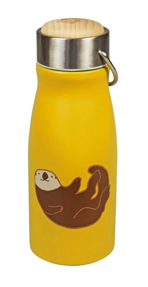 Capventure Trinkflasche The Zoo Edelstahl Kinder Isolierflasche Thermoskanne Thermosflasche von Capventure