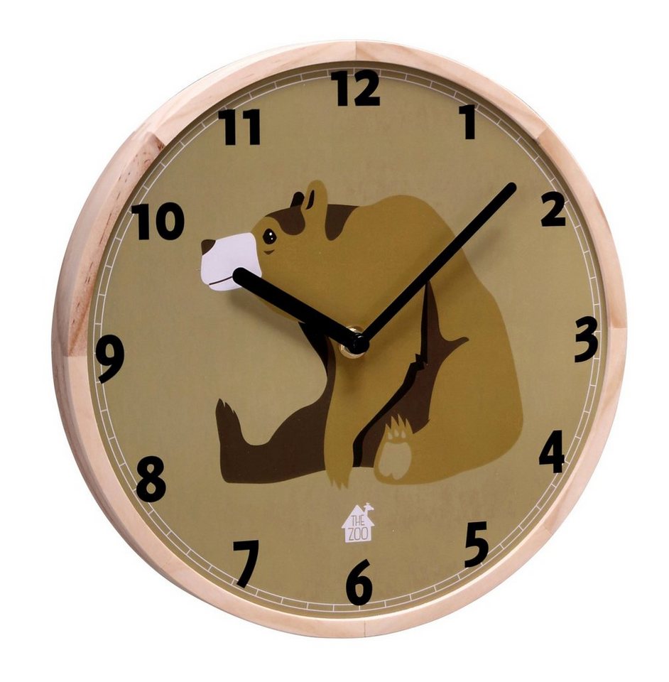 Capventure Wanduhr Auswahl - Capventure The Zoo Kinder Wanduhr Uhr Forest Animals von Capventure