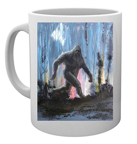 Bigfoot Beim Dämmerung Kaffeebecher Tassen Mug Cup von Capzy