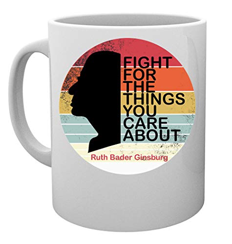 Ruth Bader Ginsburg Side Face Kaffeebecher Tassen Mug Cup Ruth Bader Ginsburg Side Face Kaffeebecher Tassen Mug Cup von Capzy
