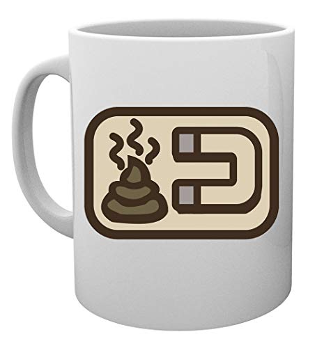 Scheisse Magnet Kaffeebecher Tassen Mug Cup von Capzy