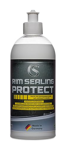 Car Sense Rim Sealing Protect [250ml] Felgen-Versiegelung mit PTFE-Technologie | Hitzebeständig und langanhaltend | Schutz vor Bremsstaub, Schmutz, Wasser und Salz | Hochglanzfinish von Car Sense