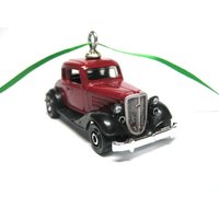 1934 34 Chevy Chevovlet Master Coupé Auto Weihnachtsbaumschmuck Oder Schlüsselbund Lanyard, Das Sie Wählen von CarOrnamentsForYou