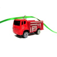 Alte Schulfeuerwehr Feuerwehr Feuerwehrauto Weihnachtsbaumschmuck Alte Schulfeuerwehr Feuerwehr Feuerwehrauto Weihnachtsbaumschmuck von CarOrnamentsForYou