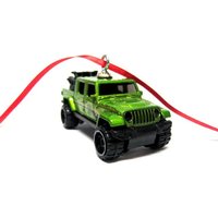 Jeep Gladiator/Rubicon Truck Auto Weihnachtsbaum Ornament Oder Schlüsselbund Lanyard Sie Wählen von CarOrnamentsForYou