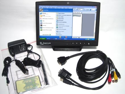 CTF1020-L - VGA 10.2" TFT - Touchscreen USB - von CarTFT.com