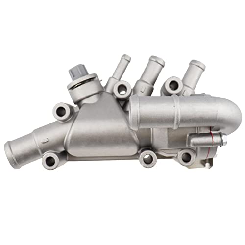 CarWorld Aluminium-Thermostat mit Gehäuse + Sensor & Dichtungen für Ford Fiesta Mk5 1.3 Duratec 1149617 2S6G9K478A2B 256G-8A586AL-KIT CarWorld Aluminium-Thermostat mit Gehäuse + Sensor & Dichtungen für Ford Fiesta Mk5 1.3 Duratec 1149617 2S6G9K478A2B 256G-8A586AL-KIT von CarWorld
