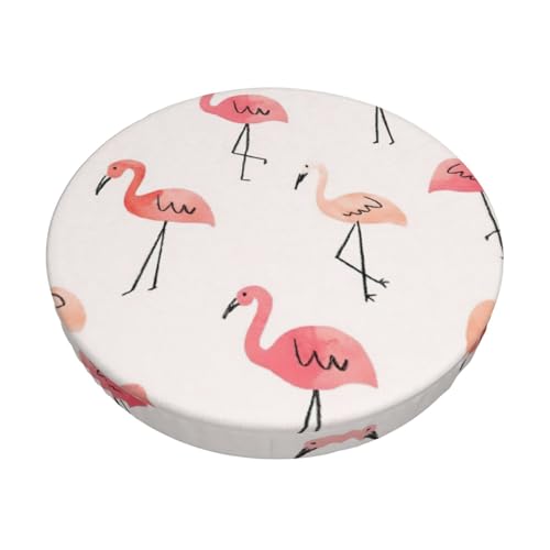 Flamingo Exquisite Sitzbezüge für Hocker – erhöhen den Komfort mit runden Barhocker-Kissen und Bändern von CarXs