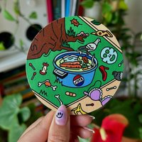 2 Nyc Untersetzer von CaraCaraNYC