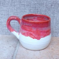 Kuschel Becher Kaffee Tee Tasse Handgetöpferte Keramik Handgemachtes Steinzeug Versandfertig von CaractacusPots