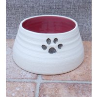 Kleine Individuell Gestaltete Spaniel Futterschale Wassernapf Futternapf Für Langohrige Hunde von CaractacusPots