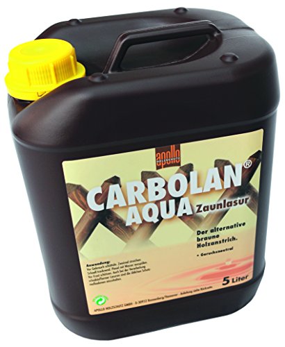 Carbolan Aqua Zaunlasur - Der alternative braune Holzanstrich von Carbolan