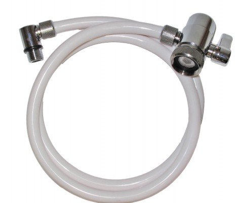 SanUno, Alvito Anschluß Set für Übertischfilter Carbonit - Schlauchset mit Umschalter M22 für viele 10" Übertischfilter, nicht für Okato von Aquadea von Carbonit