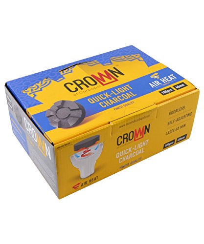Carbopol Crown Kohle 40mm Airflow Packung von Carbopol