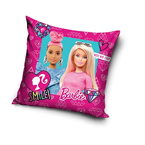 Barbie Kissen Dekokissen Zierkissen BARB203022 40x40 cm von Carbotex