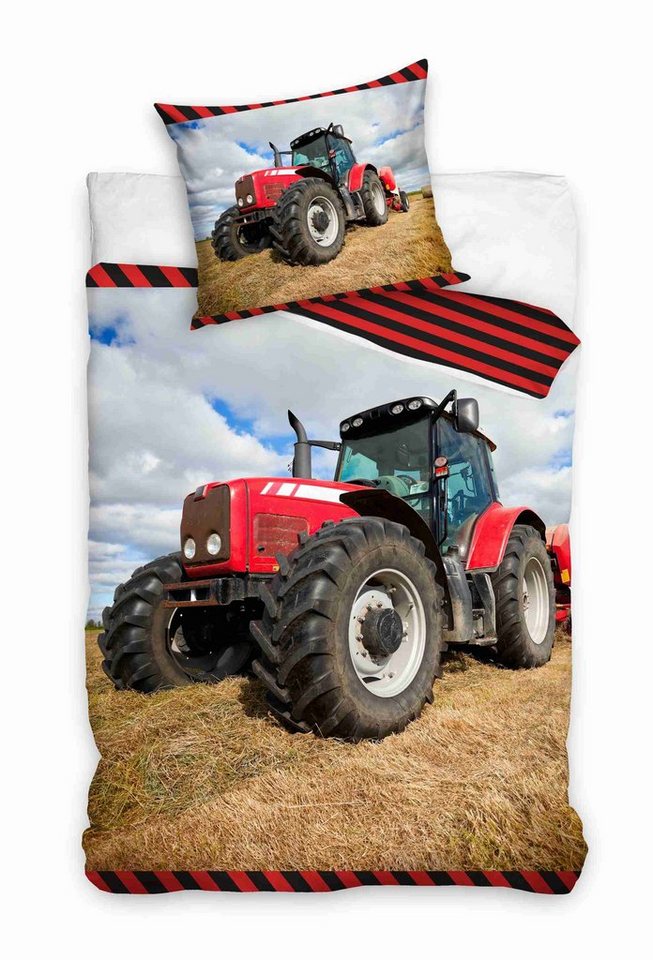 Bettwäsche Tractor Bettwäsche 135 x 200 cm, Carbotex von Carbotex