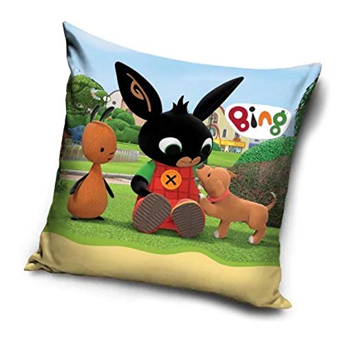 Carbotex Bing Bunny Hase Kissen Dekokissen Zierkissen Pillow BING191098 40x40 cm von Carbotex