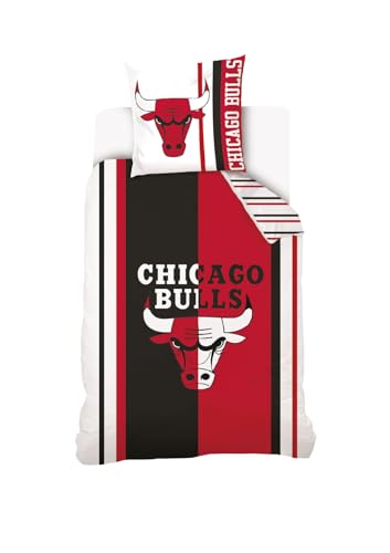 Carbotex Chicago Bulls Bettwäsche 140 x 200 cm von Carbotex