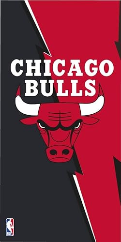 Carbotex Chicago Bulls Strandtuch Badetuch Duschtuch 70x140cm 230688-R von Carbotex