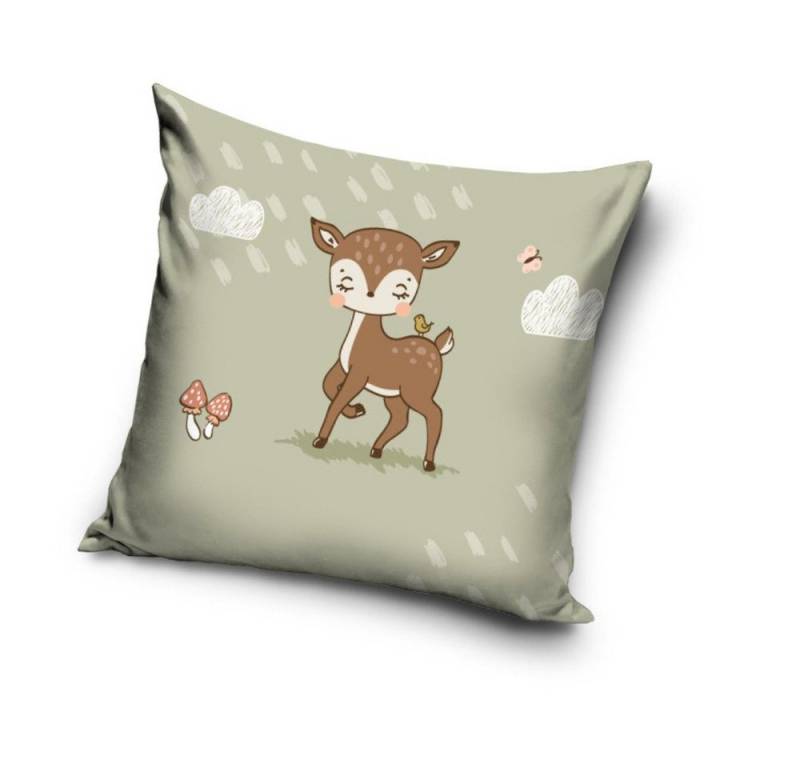 Carbotex Dekokissen Rehkitz Kissen Dekokissen 40 x 40 cm Carbotex Dekokissen Rehkitz Kissen Dekokissen 40 x 40 cm von Carbotex