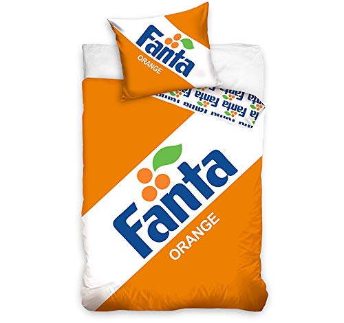 Carbotex Fanta Bettwäsche Double-Face 160 x 200 + 70 x 80 cm, 100% Baumwolle von Carbotex