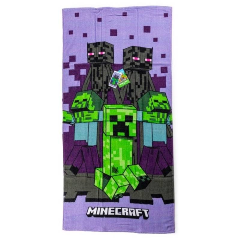 Carbotex Strandtuch Minecraft Strandtuch Badetuch Duschtuch 70 x 140cm von Carbotex