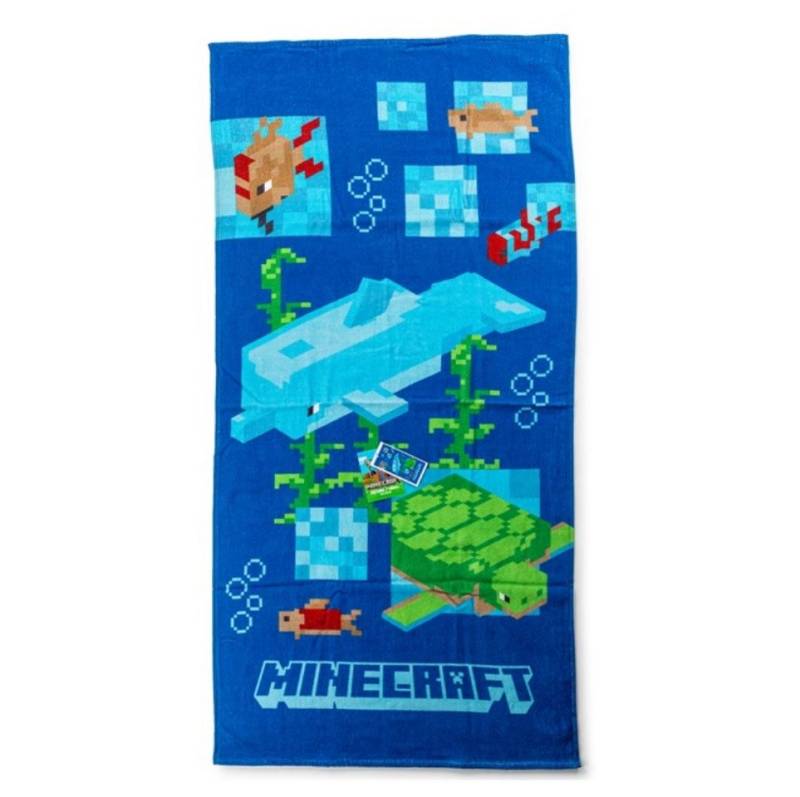 Carbotex Strandtuch Minecraft Strandtuch Badetuch Duschtuch 70 x 140cm von Carbotex