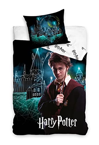 Harry Potter Bettwäsche 135x200cm HP214028 von Carbotex