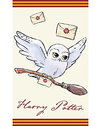 Harry Potter Hedwig HP213003-R Kinder-Handtuch 30 x 50 cm von Carbotex