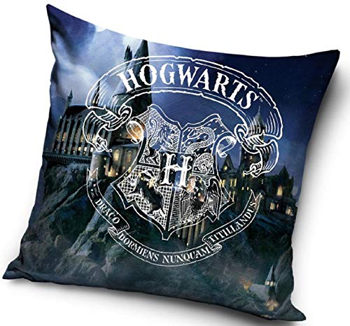 Kissen Dekokissen Hogwarts Harry Potter 40 x 40 cm von Carbotex