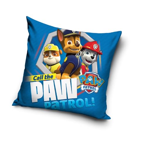 Paw Patrol Kissenhülle Kissenbezug 40x40 cm von Carbotex