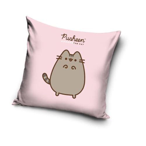 Pusheen The Cat Motiv Kissenhülle Kissenbezug 40x40 cm (PTC225101) von Carbotex