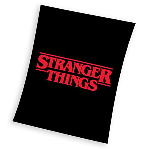 Stranger Things Coral Fleece Kuscheldecke 150 x 200 cm von Carbotex